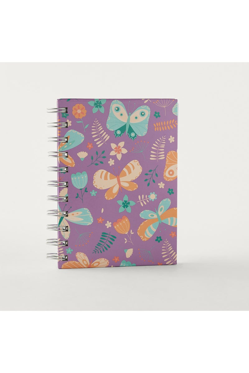 gloo Printed Spiral Bound Ruled A6 Notebook - Set of 2 - Image 3
